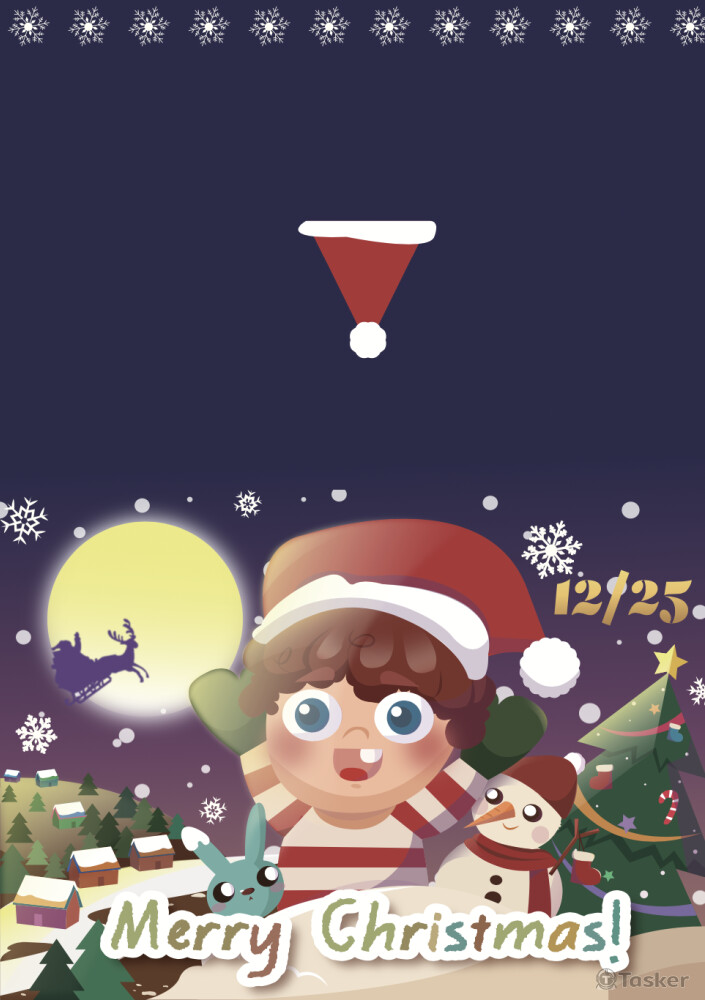 聖誕節卡片設計