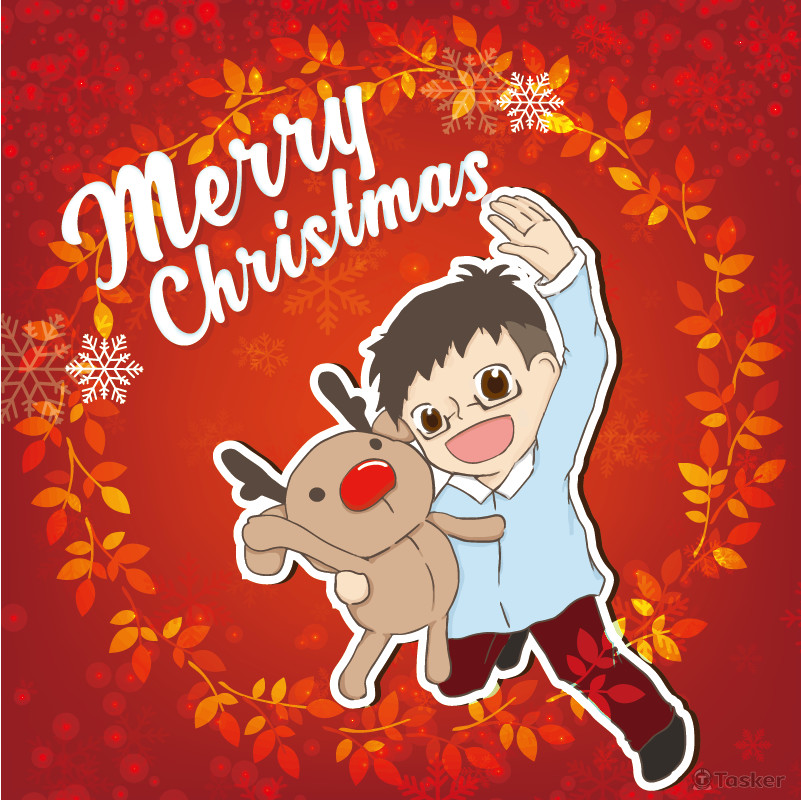 人像插畫1224(競標作品)