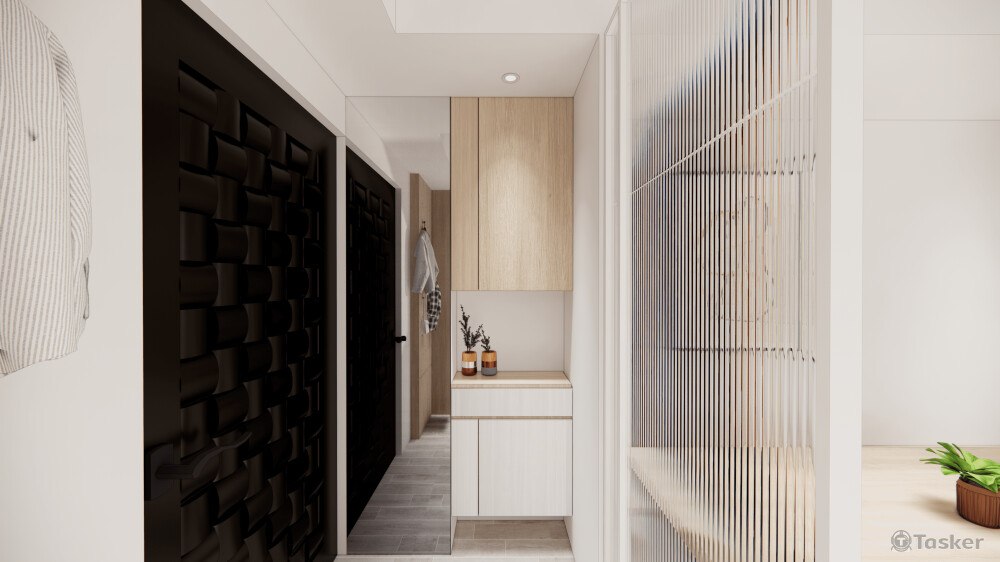 北歐風_小坪數玄關