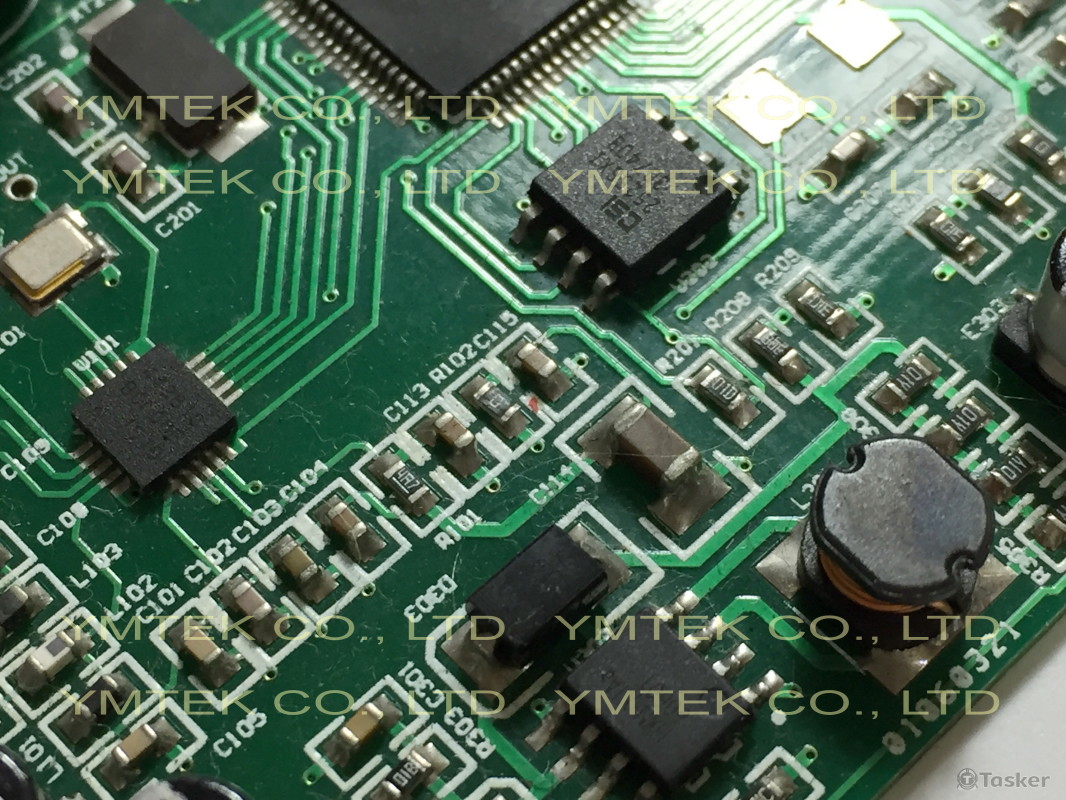 微控制器 MCU + TFT 驅動顯示 + RF 射頻接收(315/433/866 MHz) + 按鍵 + 蜂鳴器