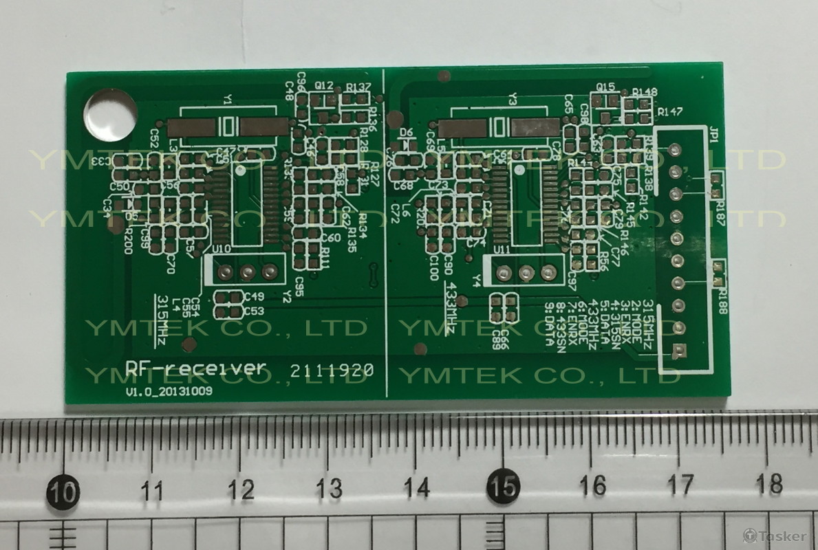 雙通道 RF 無線射頻接收(315/433/866 MHz)