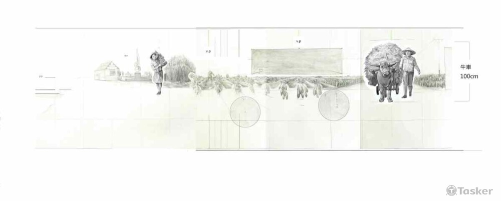 成龍溼地 桑田變蒼海手稿