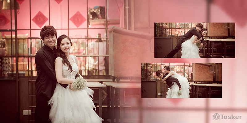 婚紗寫真美編