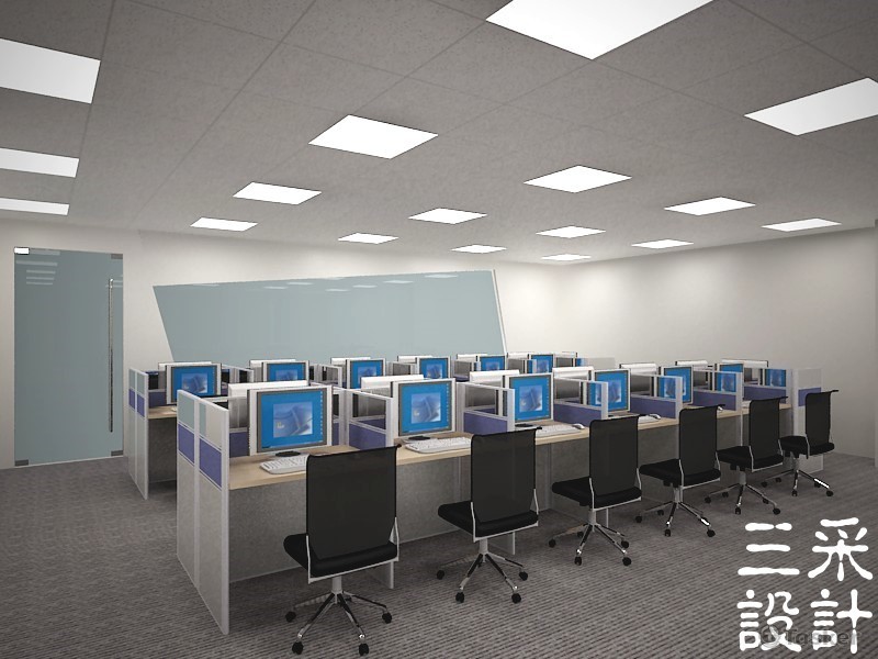 3D圖-辦公區