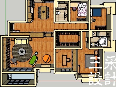 SketchUp 3D圖