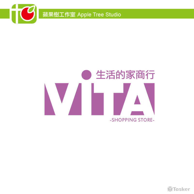 生活的家商行Vita的LOGO設計(競標作品)