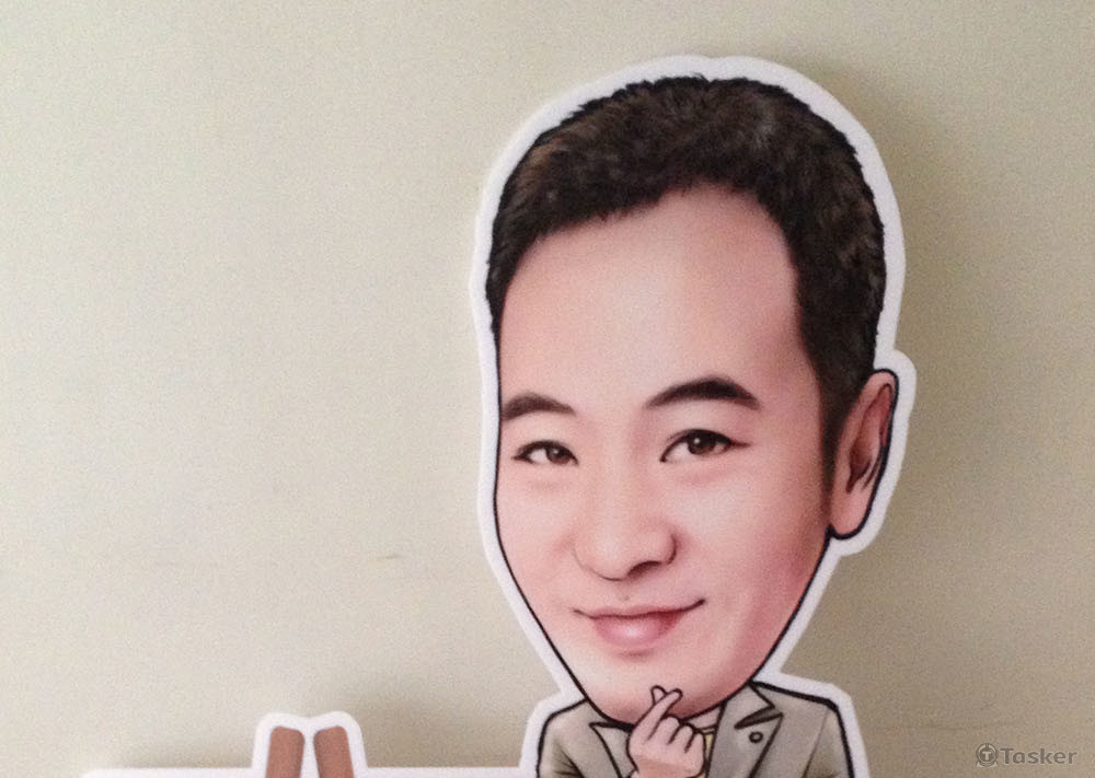 勳滷味的人形立牌