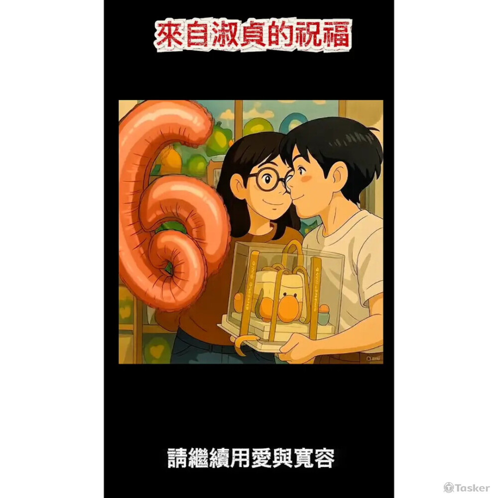 為顧客客製化求婚祝福影片