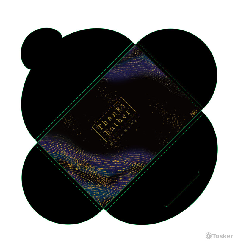 父親節卡片封套