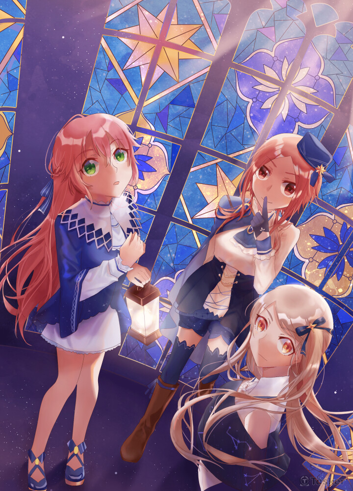 人物插畫(含背景設計)2200~3000