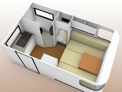 CAMPING HOUSE DESIGN 3D MODEL MK2