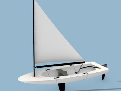 Foldable Sailing dinghy MK2