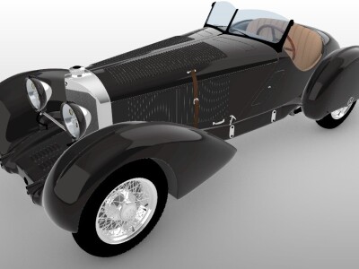 Mercedes SSK 1930 replica