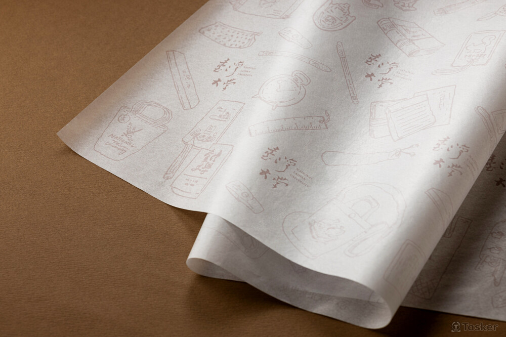 包裝紙情境攝影