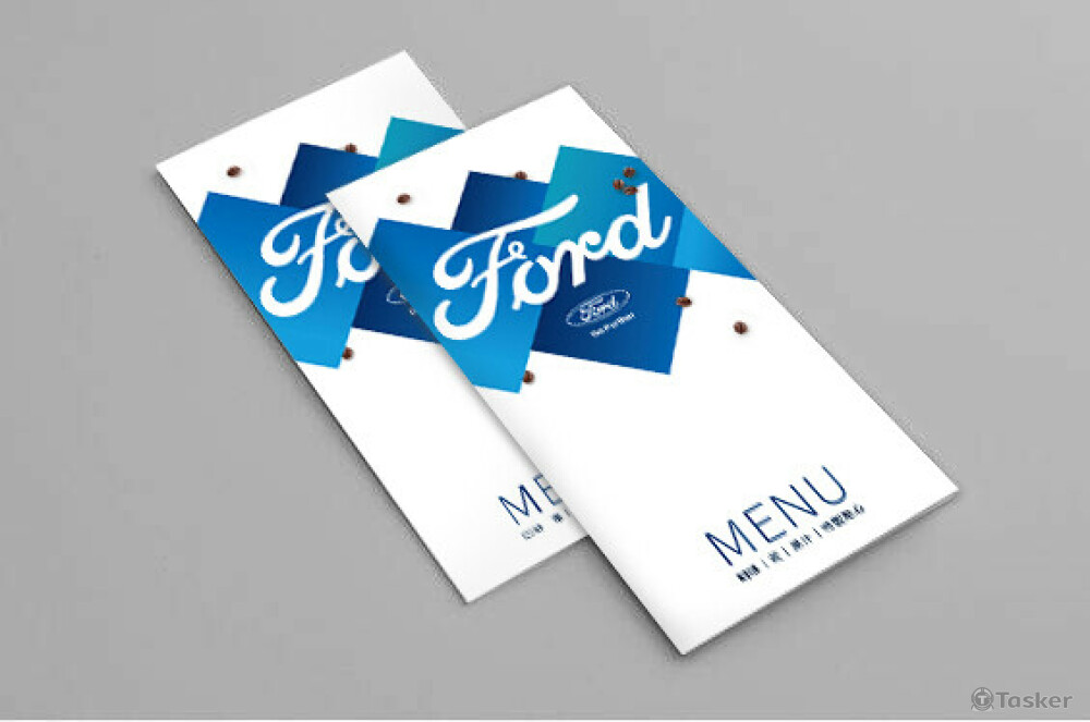 福特門市用 咖啡菜單