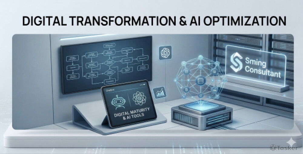 企業數位成熟度診斷/AI 工具導入規劃