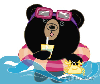 Line貼圖設計-我愛夏天