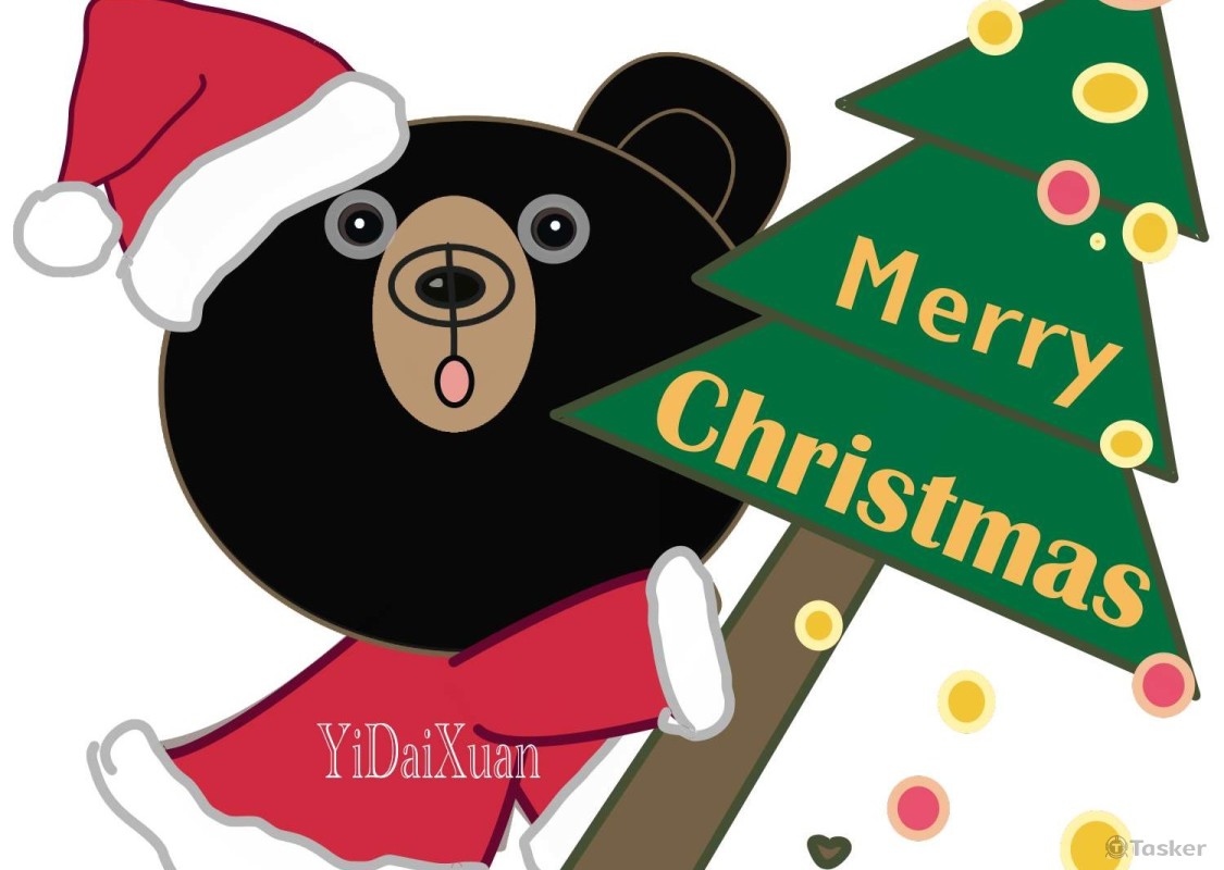 Line貼圖設計-聖誕快樂