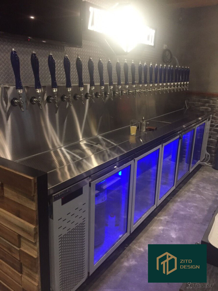 美式餐廳啤酒吧設計