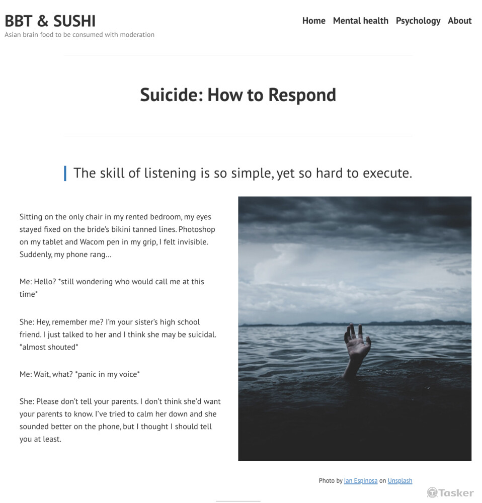 英文部落格文章 Blog Post