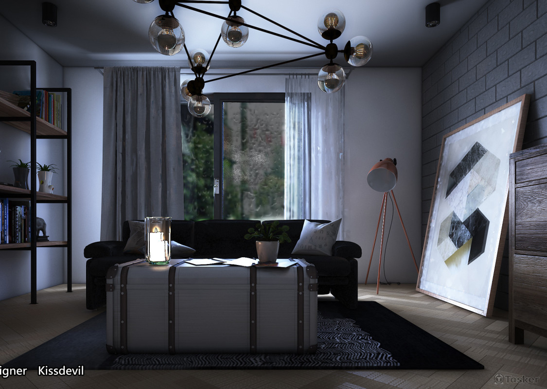 工業風輕裝修-1