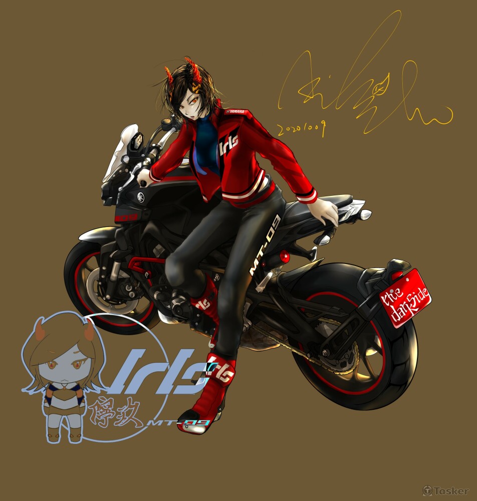 PLUS & MINUS 凹凸劇場 角色靜繪_儜玖