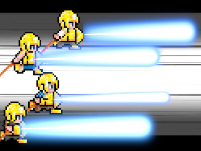 【動畫】『8bit風格動畫製作 』