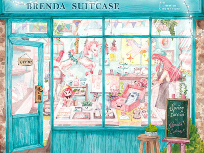 插畫、繪畫創作