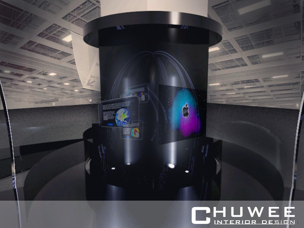 蘋果3C展場設計