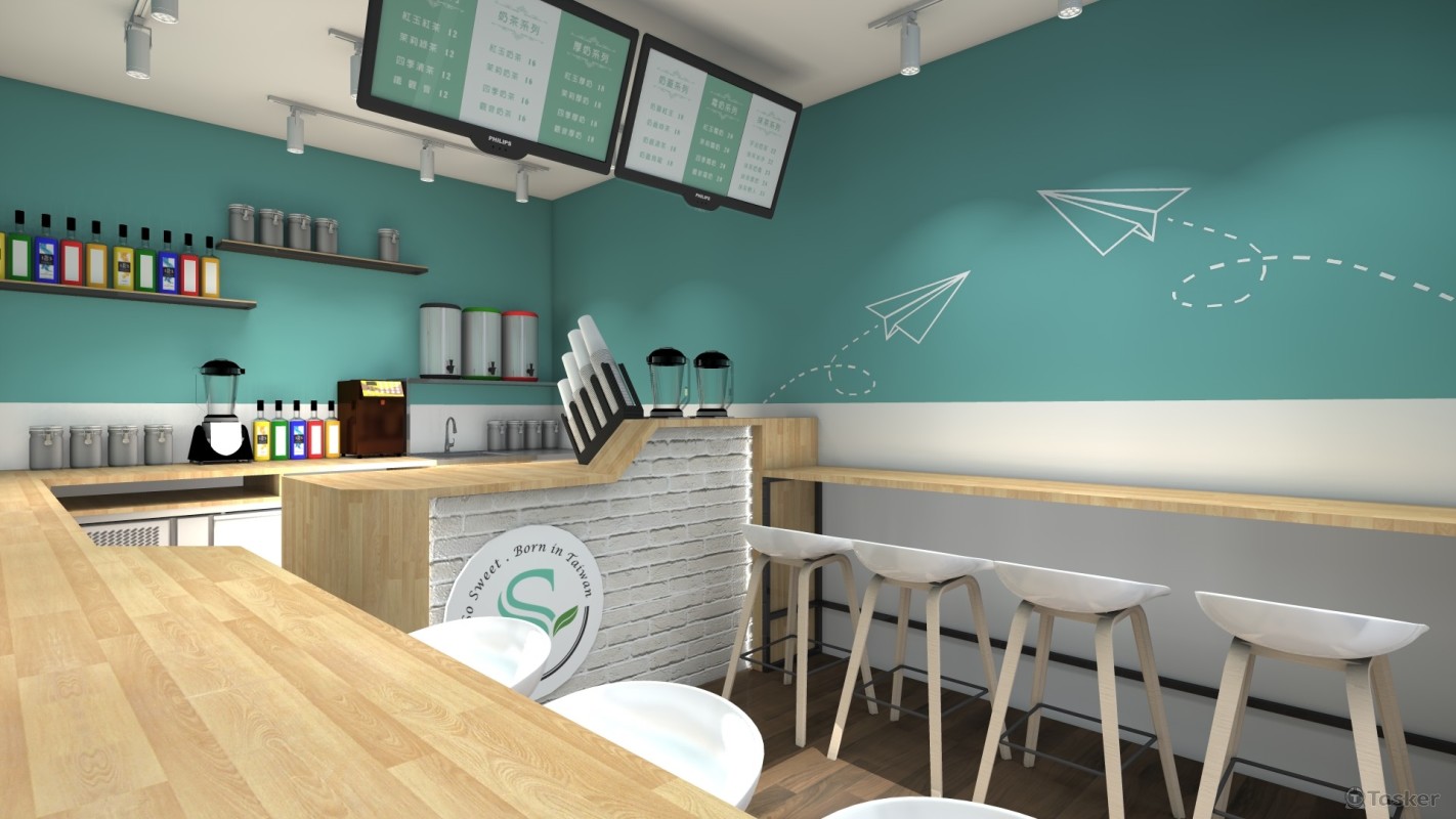 飲料店店面設計