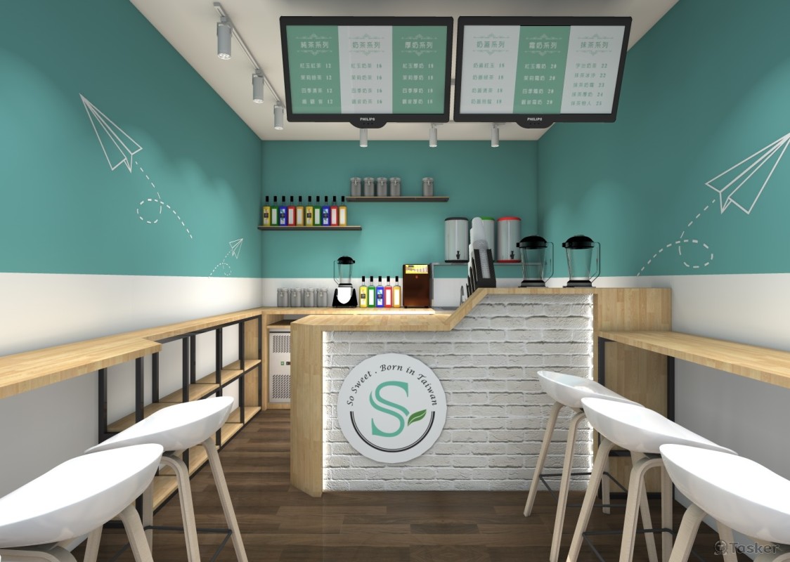 飲料店店面設計