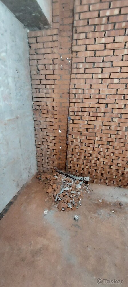 浴室拆除，水電管溝