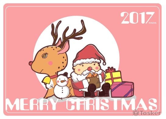 2017聖誕卡片
