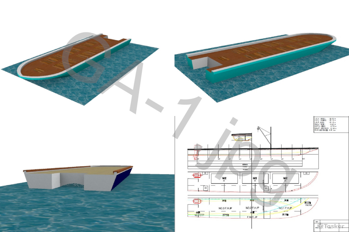 越南工作平台船規劃設計