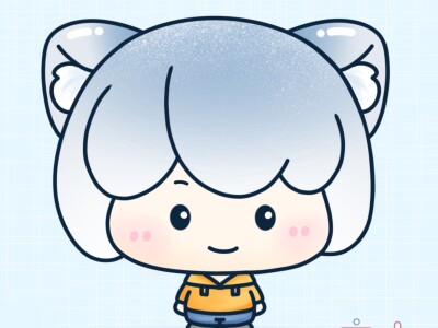 麻糬QQ人插畫設計