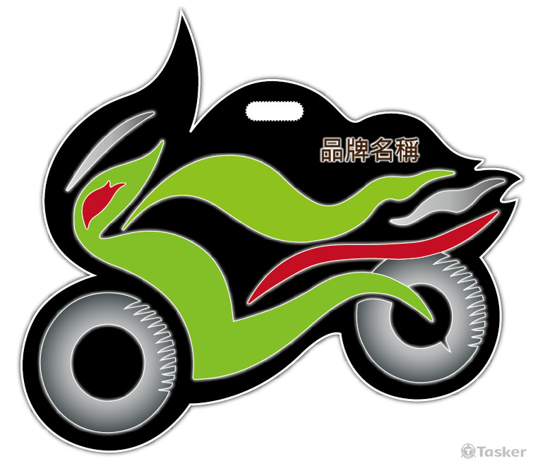 機車 LOGO 吊卡設計