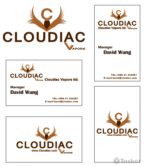 Cloudiac名片 LOGO設計(競標作品)