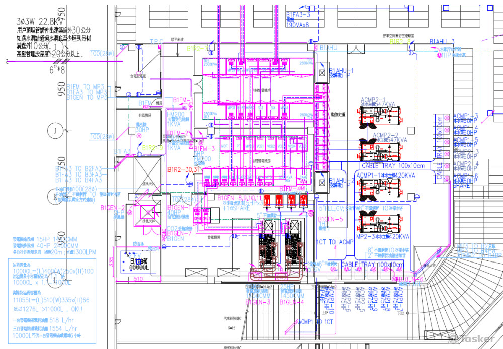 高壓機房平面圖