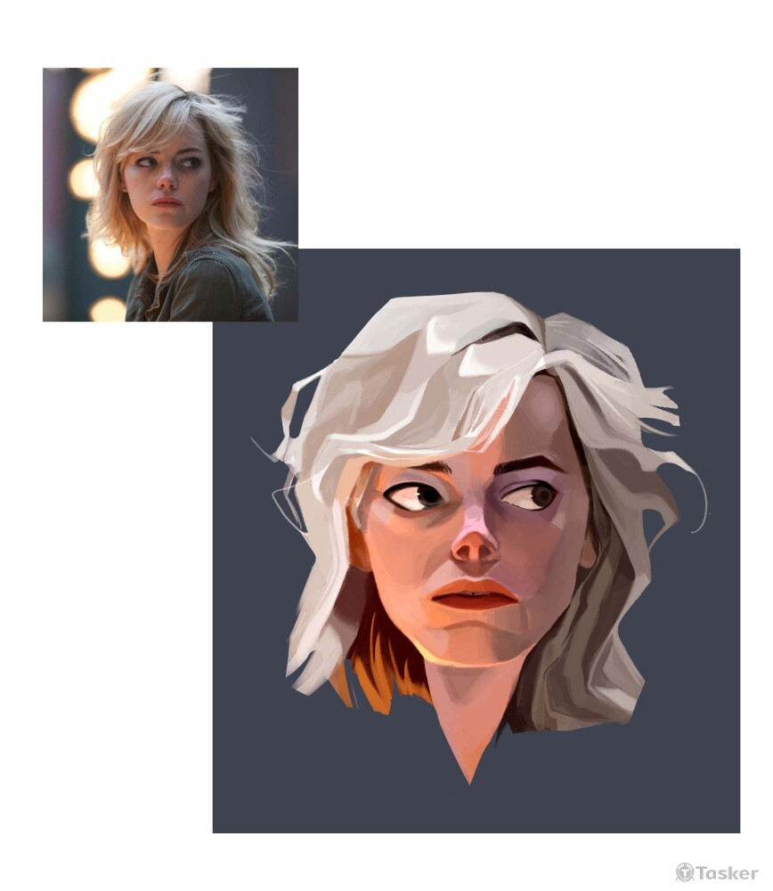 風格插畫(寫實)