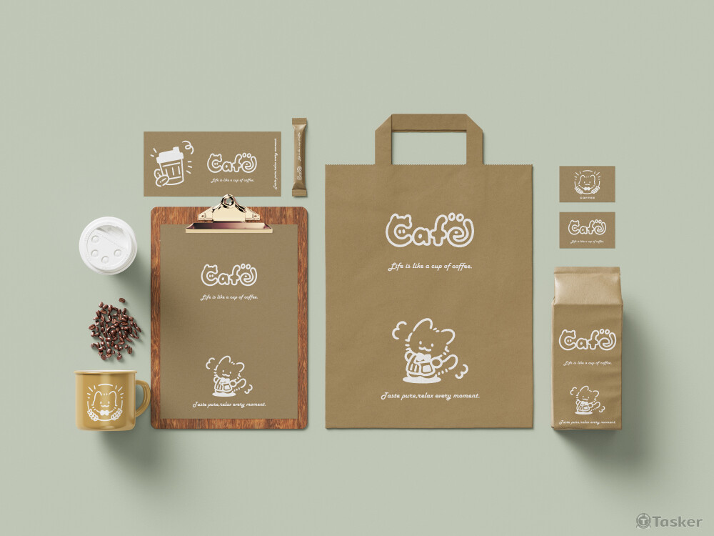 Meow Cafe 包裝設計