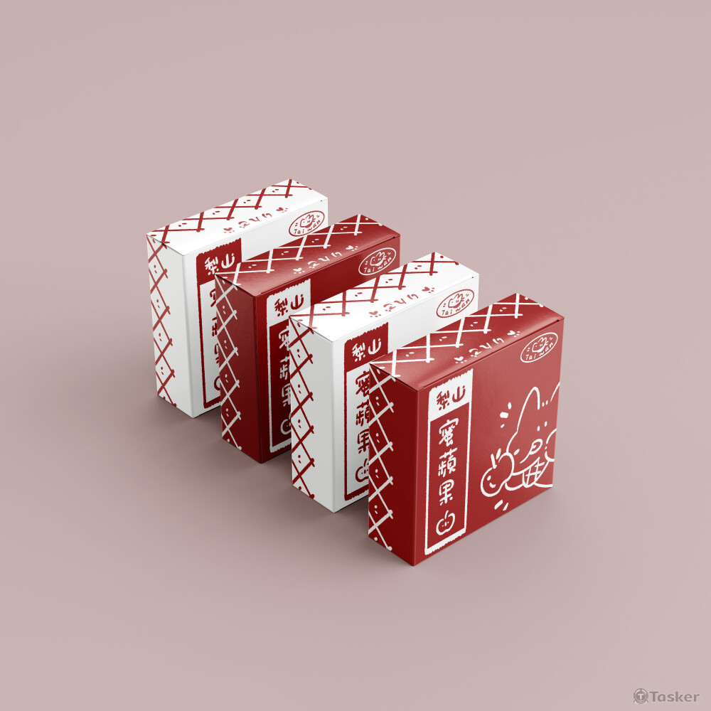 梨山蜜蘋狗 禮盒設計