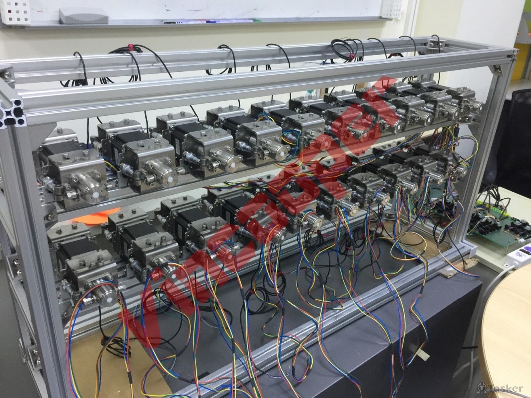 自動化控制系統 : 步進馬達機架 (1)