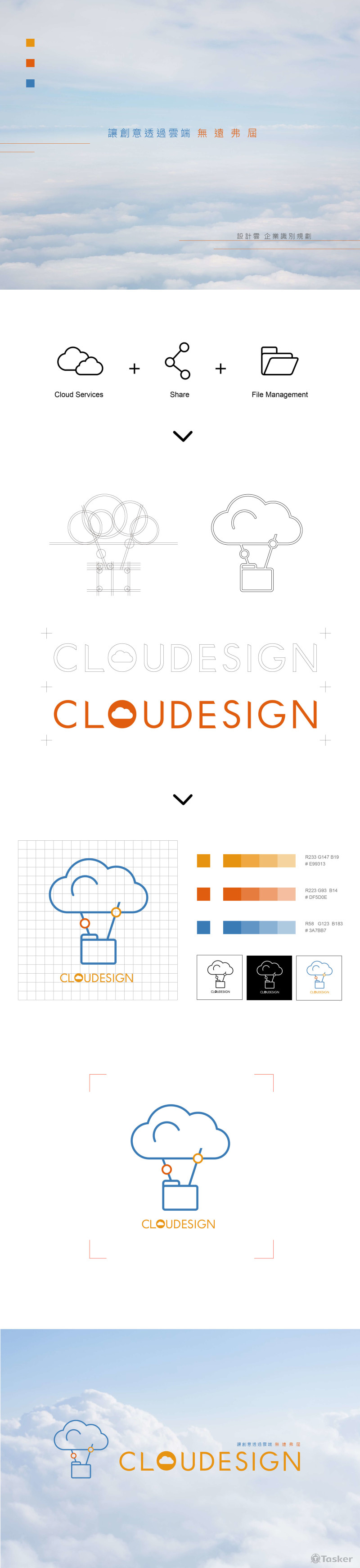 設計雲 品牌識別