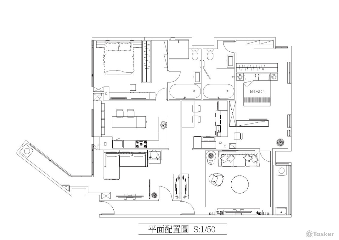 分租套房*2-平配圖