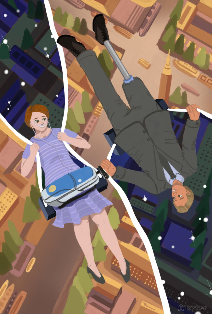 《生命中的美好缺憾》插畫設計