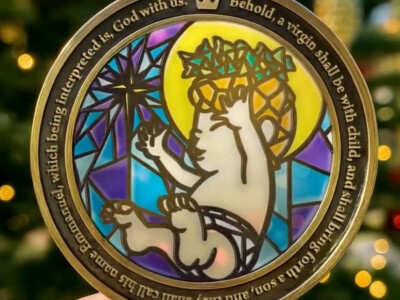  用銅幣記錄溫暖的聖誕時刻