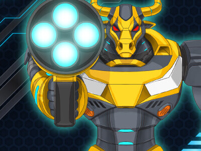 機械牛 / 吉祥物設計