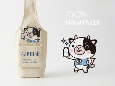 台灣牧場 / 飲料提袋設計