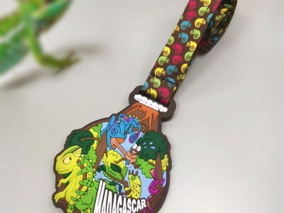  馬達加斯加 變色龍獎牌