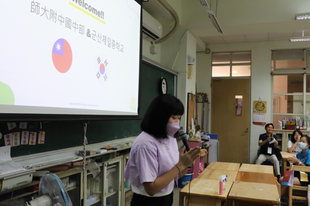 台韓中學生文化交流活動 全英主持人